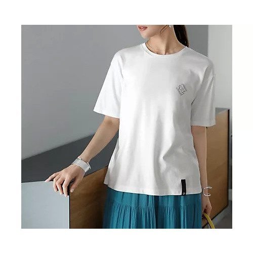 【スタイルデリ/STYLE DELI】の【Made in JAPAN】ポイントロゴTシャツ インテリア・キッズ・メンズ・レディースファッション・服の通販 founy(ファニー) 　ファッション　Fashion　レディースファッション　Ladies' Fashion Online　トップス・カットソー　Tops/Tshirt　シャツ/ブラウス　Shirts/Blouses　ロング / Tシャツ　T-Shirts　春　Spring　スタイリッシュ　Stylish　スリム　Slim　タオル　Towel　なめらか　Smooth　フォルム　Form　プリント　Print　ベーシック　Basic　ポケット　Pocket　ワンポイント　One Point　S/S・春夏　Ss・Spring/Summer　プチプライス・低価格　Affordable　日本製　Made In Japan　夏　Summer　ホワイト|ID: prp329100004595084 ipo3291000000032648278