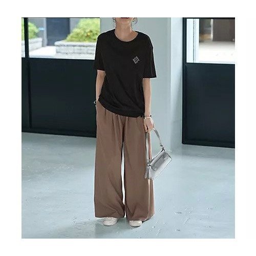 【スタイルデリ/STYLE DELI】の【Made in JAPAN】ポイントロゴTシャツ 人気、トレンドファッション・服の通販 founy(ファニー) 　ファッション　Fashion　レディースファッション　Ladies' Fashion Online　トップス・カットソー　Tops/Tshirt　シャツ/ブラウス　Shirts/Blouses　ロング / Tシャツ　T-Shirts　春　Spring　スタイリッシュ　Stylish　スリム　Slim　タオル　Towel　なめらか　Smooth　フォルム　Form　プリント　Print　ベーシック　Basic　ポケット　Pocket　ワンポイント　One Point　S/S・春夏　Ss・Spring/Summer　プチプライス・低価格　Affordable　日本製　Made In Japan　夏　Summer　other-2|ID: prp329100004595084 ipo3291000000032648280