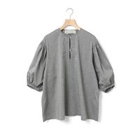 【ミディウミ/MidiUmi】のスキッパースモックシャツ 人気、トレンドファッション・服の通販 founy(ファニー) ファッション Fashion レディースファッション Ladies' Fashion Online トップス・カットソー Tops/Tshirt シャツ/ブラウス Shirts/Blouses グラデーション Gradation シャンブレー Chambray シンプル Simple スモック Smock セットアップ Set Up ビンテージ Vintage ボトム Bottom 人気 Popularity 今季 This Season 無地 Plain Color |ID:prp329100004595088