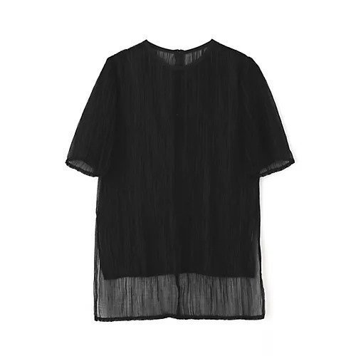 【アドーア/ADORE】のシアーランダムプリーツブラウス インテリア・キッズ・メンズ・レディースファッション・服の通販 founy(ファニー) 　ファッション　Fashion　レディースファッション　Ladies' Fashion Online　トップス・カットソー　Tops/Tshirt　シャツ/ブラウス　Shirts/Blouses　おすすめ　Recommend　インナー　Inner　シアー　Sheer　シフォン　Chiffon　シンプル　Simple　ジャケット　Jacket　スタンダード　Standard　セットアップ　Set Up　ドレス　Dress　ノースリーブ　No Sleeve　フィット　Fit　フォルム　Form　プリーツ　Pleats　ベーシック　Basic　ランダム　Random　エレガント 上品　Elegant　夏　Summer　春　Spring　S/S・春夏　Ss・Spring/Summer　ブラック|ID: prp329100004595090 ipo3291000000032648327