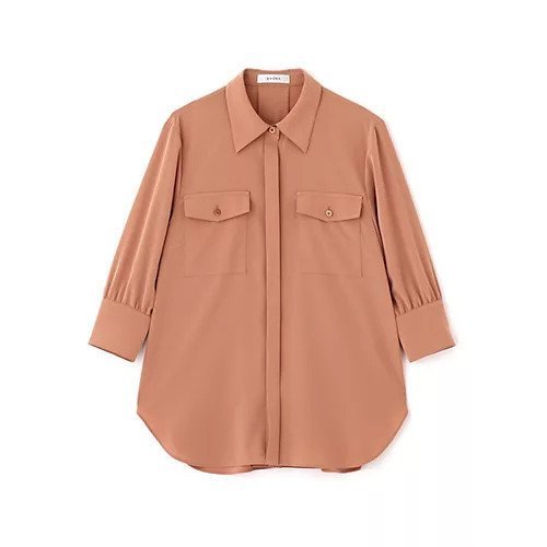 【アドーア/ADORE】のストレッチデシンブラウス インテリア・キッズ・メンズ・レディースファッション・服の通販 founy(ファニー) ファッション Fashion レディースファッション Fashion for Women トップス・カットソー Cut & Sew Tops シャツ・ブラウス・オフィスカジュアル Elegant Blouses & Button-Ups おすすめ Recommended / Our Picks コンパクト Compact, Small Size スタンダード Standard, Basic ストレッチ Stretch, Stretchy Fabric ドレープ Drape, Draping Fabric フィット Fit, Slim Fit ポケット Pocket, Pocket Detail 夏 Summer 春 Spring S/S・春夏 SS, Spring/Summer, Warm Season ピンク|ID: prp329100004595093 ipo3291000000032648357