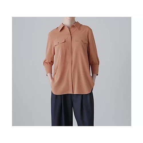 【アドーア/ADORE】のストレッチデシンブラウス 人気、トレンドファッション・服の通販 founy(ファニー) ファッション Fashion レディースファッション Fashion for Women トップス・カットソー Cut & Sew Tops シャツ・ブラウス・オフィスカジュアル Elegant Blouses & Button-Ups おすすめ Recommended / Our Picks コンパクト Compact, Small Size スタンダード Standard, Basic ストレッチ Stretch, Stretchy Fabric ドレープ Drape, Draping Fabric フィット Fit, Slim Fit ポケット Pocket, Pocket Detail 夏 Summer 春 Spring S/S・春夏 SS, Spring/Summer, Warm Season other-3|ID: prp329100004595093 ipo3291000000032648361