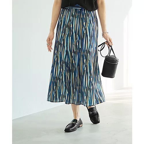 【スタイルデリ/STYLE DELI】の【LUXE】テープ柄フレアスカート インテリア・キッズ・メンズ・レディースファッション・服の通販 founy(ファニー) https://founy.com/ ファッション Fashion レディースファッション Ladies' Fashion Online スカート Skirt Aライン/フレアスカート Flared A-Line Skirts オレンジ Orange シンプル Simple ジャケット Jacket ダメージ Damage なめらか Smooth バランス Balance フレア Flare フロント Front ポケット Pocket ミックス Mix ラグジュアリー Luxury ランダム Random ロング Long おすすめ Recommend 夏 Summer |ID: prp329100004595096 ipo3291000000032648436