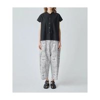 【ミディウミ/MidiUmi】のリバティプリントパンツ 人気、トレンドファッション・服の通販 founy(ファニー) ファッション Fashion レディースファッション Ladies' Fashion Online パンツ Pants ドレープ Drape ブロック Block プリント Print ボタニカル Botanical ワーク Work 別注 Special Order 夏 Summer |ID:prp329100004595097