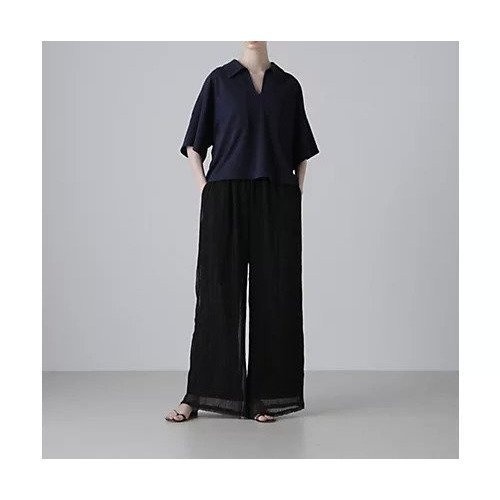 【アドーア/ADORE】のシアーランダムプリーツパンツ 人気、トレンドファッション・服の通販 founy(ファニー) 　ファッション　Fashion　レディースファッション　Ladies' Fashion Online　パンツ　Pants　おすすめ　Recommend　シアー　Sheer　シフォン　Chiffon　シンプル　Simple　スタンダード　Standard　セットアップ　Set Up　フィット　Fit　フォルム　Form　プリーツ　Pleats　ランダム　Random　リラックス　Relax　エレガント 上品　Elegant　夏　Summer　春　Spring　S/S・春夏　Ss・Spring/Summer　other-2|ID: prp329100004595100 ipo3291000000032648482