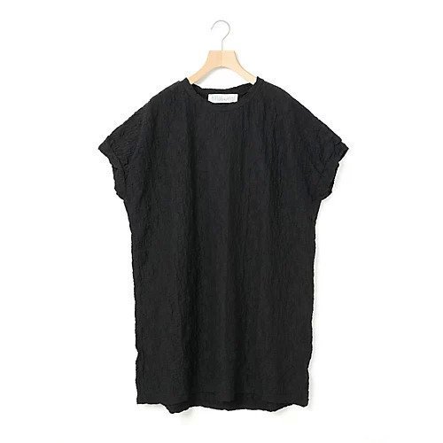 【ミディウミ/MidiUmi】のジャカードチュニックワンピース 人気、トレンドファッション・服の通販 founy(ファニー) 　ファッション　Fashion　レディースファッション　Ladies' Fashion Online　ワンピース　Dress　チュニック　Tunic　おすすめ　Recommend　カットソー　Cut And Sew　チュニック　Tunic　夏　Summer　other-2|ID: prp329100004595102 ipo3291000000032648550