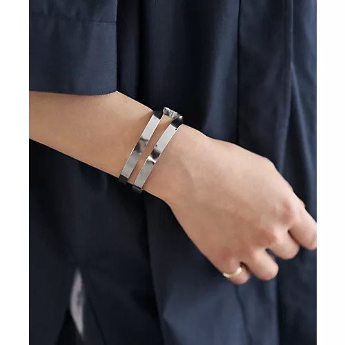 【スタイルデリ/STYLE DELI】の平打ちダブルラインバングル インテリア・キッズ・メンズ・レディースファッション・服の通販 founy(ファニー) https://founy.com/ ファッション Fashion レディースファッション Ladies' Fashion Online クール Cool シンプル Simple スポーツ Sports タオル Towel ダブル Double ハンド Hand バングル Bangle メタル Metal モノトーン Monotone |ID: prp329100004595107 ipo3291000000032648619