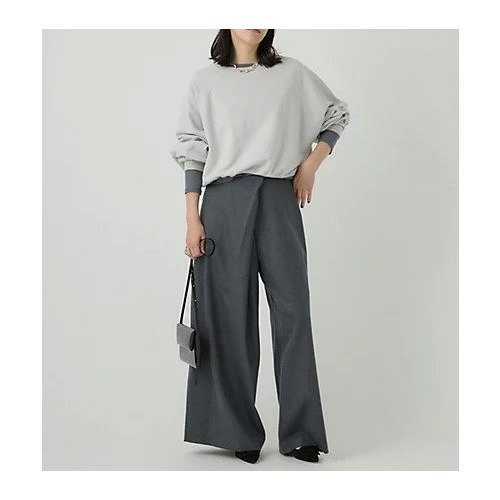 【カオス/Chaos】のラークウールパンツ 人気、トレンドファッション・服の通販 founy(ファニー) 　ファッション　Fashion　レディースファッション　Ladies' Fashion Online　パンツ　Pants　冬　Winter　おすすめ　Recommend　シンプル　Simple　セットアップ　Set Up　ボトム　Bottom　ラップ　Wrap　ワイド　Wide　A/W・秋冬　Aw・Autumn/Winter・Fw・Fall-Winter　other-2|ID: prp329100004596218 ipo3291000000032662089