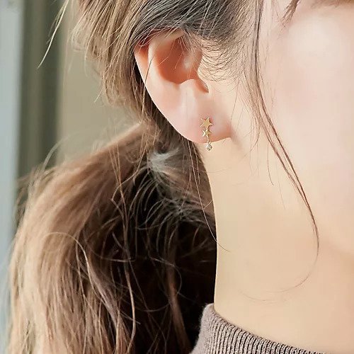 【フィービィー/phoebe】のK10ステラシャインピアス 人気、トレンドファッション・服の通販 founy(ファニー) 　ファッション　Fashion　レディースファッション　Ladies' Fashion Online　アクセサリー　Accessories　イエロー　Yellow　ジュエリー　Jewelry　ジュエル　Jewel　人気　Popularity　モチーフ　Motif　おすすめ　Recommend　エレガント 上品　Elegant　ギフト プレゼント　Gift Present　other-3|ID: prp329100004596220 ipo3291000000032662126