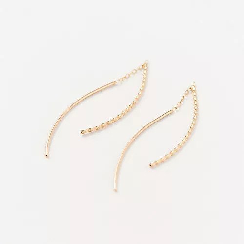 【フィービィー/phoebe】の【K10】クロスラインアメリカンピアス 人気、トレンドファッション・服の通販 founy(ファニー) 　ファッション　Fashion　レディースファッション　Ladies' Fashion Online　アクセサリー　Accessories　アメリカン　American　イエロー　Yellow　ジュエリー　Jewelry　ジュエル　Jewel　ツイスト　Twist　バランス　Balance　プレーン　Plane　ベーシック　Basic　ボックス　Box　エレガント 上品　Elegant　ギフト プレゼント　Gift Present　other-3|ID: prp329100004596223 ipo3291000000032662149