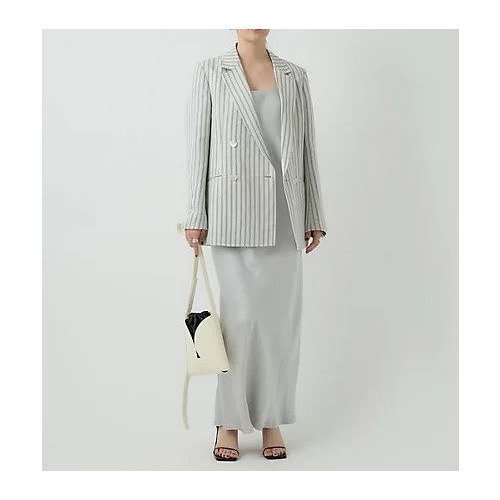 【カオス/Chaos】のストライパージャケット 人気、トレンドファッション・服の通販 founy(ファニー) 　ファッション　Fashion　レディースファッション　Ladies' Fashion Online　アウター　Coat Outerwear　ジャケット　Jackets　ショート　Short　ジャケット　Jacket　ストライプ　Stripe　ダブル　Double　バランス　Balance　定番　Standard　other-3|ID: prp329100004596226 ipo3291000000032662173