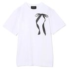 【その他のブランド/Other】のRIBBON BOW TAIL PRINT T-SHIRT WHITE/BLACK|ID: prp329100004598378 ipo3291000000032685090