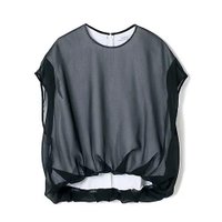 【ドメル/DOMELLE】のレイヤードトップス 人気、トレンドファッション・服の通販 founy(ファニー) ファッション Fashion レディースファッション Ladies' Fashion Online トップス・カットソー Tops/Tshirt ギャザー Gather ジョーゼット Georgette ブラウジング Browsing 夏 Summer 洗える Washable |ID:prp329100004598381