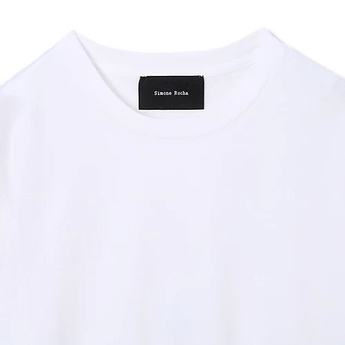 【シモーン ロシャ/SIMONE ROCHA】のRIBBON BOW TAIL PRINT LONG SLEEVE T-SHIRT 人気、トレンドファッション・服の通販 founy(ファニー)  ファッション Fashion レディースファッション Fashion for Women トップス・カットソー Cut & Sew Tops シャツ・ブラウス・オフィスカジュアル Elegant Blouses & Button-Ups ロングTシャツ・Tシャツ Longline T-Shirts & Tees 2025年 2025 2025-2026秋冬・A/W Autumn/Winter 2025–26 AW25–26 バランス Balance, Style Balance プリント Print, Printed Pattern ボックス Boxy, Box Shape リボン Ribbon, Bow ロング Long, Long-Length 洗える Machine Washable other-3|ID: prp329100004598384 ipo3291000000034365199