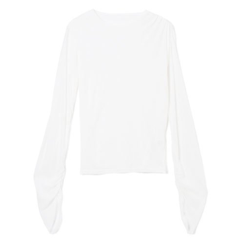 【ジュンミカミ/JUN MIKAMI】のドレープL/S インテリア・キッズ・メンズ・レディースファッション・服の通販 founy(ファニー) 　ファッション　Fashion　レディースファッション　Ladies' Fashion Online　2025年　2025　2025-2026秋冬・A/W　Aw/Autumn/Winter/Fw/Fall/2025-2026　アシンメトリー　Asymmetry　ギャザー　Gather　ドレープ　Drape　ロング　Long　今季　This Season　洗える　Washable　ホワイト|ID: prp329100004598385 ipo3291000000032685122