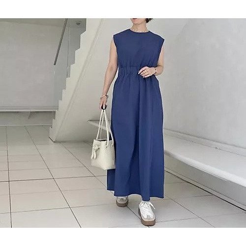 【イーバイエクラ/E by eclat】の【選べる着丈】華奢見えギャザーワンピース 人気、トレンドファッション・服の通販 founy(ファニー) 　ファッション　Fashion　レディースファッション　Fashion for Women　ワンピース　Dresses　なめらか　Smooth, Silky Texture　ギャザー　Gathered, Ruffled　スタイリッシュ　Stylish, Fashionable　ストレッチ　Stretch, Stretchy Fabric　フォルム　Silhouette, Form　レギュラー　Regular, Standard Fit　夏　Summer　洗える　Machine Washable　other-3|ID: prp329100004598400 ipo3291000000034980630