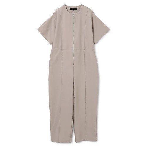 【フローレント/FLORENT】のFRONT ZIP JUMPSUIT インテリア・キッズ・メンズ・レディースファッション・服の通販 founy(ファニー) https://founy.com/ ファッション Fashion レディースファッション Ladies' Fashion Online ストレッチ Stretch 夏 Summer 洗える Washable |ID: prp329100004598401 ipo3291000000032685205