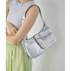 【スタイルデリ/STYLE DELI】の表面加工ベルト留めショルダーバッグ シルバー|ID: prp329100004598406 ipo3291000000032685228