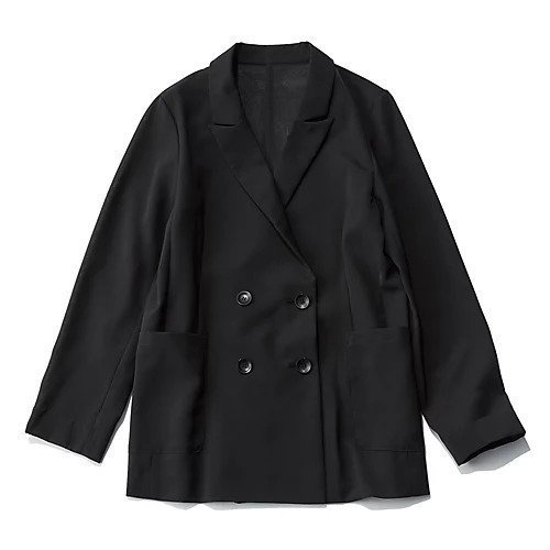 【エムセブンデイズ/M7days】のダブルブレストシアージャケット インテリア・キッズ・メンズ・レディースファッション・服の通販 founy(ファニー) https://founy.com/ ファッション Fashion レディースファッション Ladies' Fashion Online アウター Coat Outerwear ジャケット Jackets シアー Sheer ジャケット Jacket ダブル Double ビジネス 仕事 通勤 Business 定番 Standard 洗える Washable 軽量 Lightweight |ID: prp329100004598417 ipo3291000000032685276