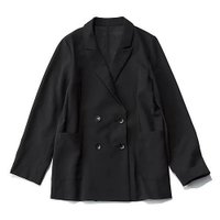 【エムセブンデイズ/M7days】のダブルブレストシアージャケット 人気、トレンドファッション・服の通販 founy(ファニー) ファッション Fashion レディースファッション Fashion for Women アウター Coat / Outerwear Collection レディースジャケット・軽アウター Jackets シアー Sheer, See-Through ジャケット Jacket, Outerwear ダブル Double, Double-Breasted ビジネス 仕事 通勤 Business / Work / Commuting 定番 Standard, Basic Item 洗える Machine Washable 軽量 Lightweight, Ultra Light |ID:prp329100004598417