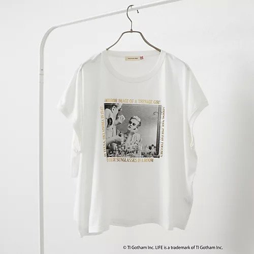 【ノーリーズ グッドマン/NOLLEY'S goodman / MEN】の【GOOD ROCK SPEED/グッドロックスピード】LIFE PHOTO T 25S インテリア・キッズ・メンズ・レディースファッション・服の通販 founy(ファニー) 　ファッション　Fashion　メンズファッション　Men's Style Online　グラフィック　Graphic　コレクション　Collection　ヴィンテージ　Vintage　雑誌　Magazine　ホワイト系その他|ID: prp329100004598456 ipo3291000000032685943