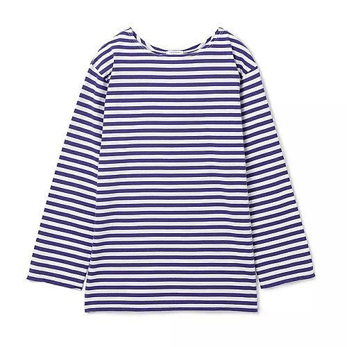 【ザシンゾーン/THE Shinzone】のマリンボーダーTシャツ インテリア・キッズ・メンズ・レディースファッション・服の通販 founy(ファニー) 　ファッション　Fashion　レディースファッション　Fashion for Women　トップス・カットソー　Cut & Sew Tops　シャツ・ブラウス・オフィスカジュアル　Elegant Blouses & Button-Ups　ロングTシャツ・Tシャツ　Longline T-Shirts & Tees　インナー　Innerwear　ジャケット　Jacket, Outerwear　フィット　Fit, Slim Fit　フォルム　Silhouette, Form　ボーダー　Border, Stripe　夏　Summer　定番　Standard, Basic Item　パープル|ID: prp329100004599309 ipo3291000000036318642