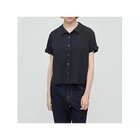 【ミズイロ インド/mizuiro ind】のロールアップスリーブシャツ ブラック|ID: prp329100004599310 ipo3291000000032694165