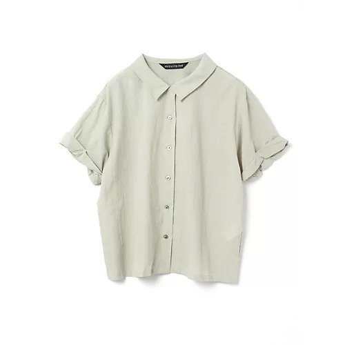 【ミズイロ インド/mizuiro ind】のロールアップスリーブシャツ インテリア・キッズ・メンズ・レディースファッション・服の通販 founy(ファニー) https://founy.com/ ファッション Fashion レディースファッション Ladies' Fashion Online トップス・カットソー Tops/Tshirt シャツ/ブラウス Shirts/Blouses シンプル Simple レギュラー Regular ロールアップ Roll Up |ID: prp329100004599310 ipo3291000000032694171
