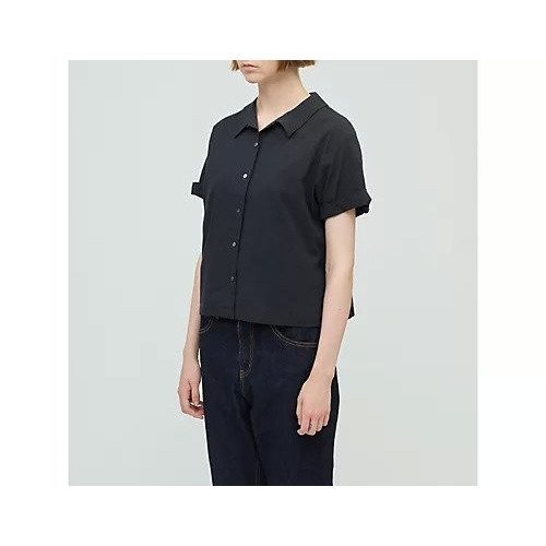 【ミズイロ インド/mizuiro ind】のロールアップスリーブシャツ 人気、トレンドファッション・服の通販 founy(ファニー) 　ファッション　Fashion　レディースファッション　Ladies' Fashion Online　トップス・カットソー　Cut & Sew Tops　シャツ/ブラウス　Elegant Blouses & Button-Ups　シンプル　Simple　レギュラー　Regular　ロールアップ　Roll Up　other-2|ID: prp329100004599310 ipo3291000000032694172