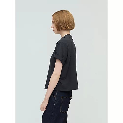 【ミズイロ インド/mizuiro ind】のロールアップスリーブシャツ 人気、トレンドファッション・服の通販 founy(ファニー) 　ファッション　Fashion　レディースファッション　Ladies' Fashion Online　トップス・カットソー　Cut & Sew Tops　シャツ/ブラウス　Elegant Blouses & Button-Ups　シンプル　Simple　レギュラー　Regular　ロールアップ　Roll Up　other-3|ID: prp329100004599310 ipo3291000000032694174
