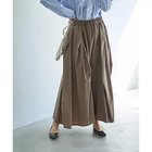 【スタイルデリ/STYLE DELI】の【LUXE】ストレッチタフタ立体タックスカート サンドベージュ|ID: prp329100004599317 ipo3291000000032694241