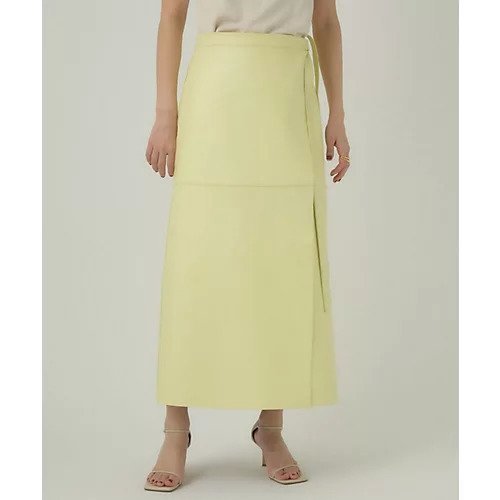 【カオス/Chaos】のカラーラップレザースカート 人気、トレンドファッション・服の通販 founy(ファニー) 　ファッション　Fashion　レディースファッション　Ladies' Fashion Online　スカート　Skirts　2024年　2024　2024春夏・S/S　Ss,Spring/Summer,2024　フロント　Front　ラグジュアリー　Luxury　 other-1|ID: prp329100004599318 ipo3291000000032694250
