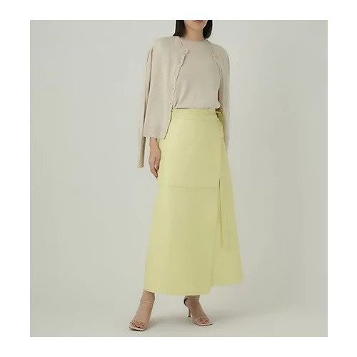 【カオス/Chaos】のカラーラップレザースカート 人気、トレンドファッション・服の通販 founy(ファニー) 　ファッション　Fashion　レディースファッション　Ladies' Fashion Online　スカート　Skirts　2024年　2024　2024春夏・S/S　Ss,Spring/Summer,2024　フロント　Front　ラグジュアリー　Luxury　other-3|ID: prp329100004599318 ipo3291000000032694256
