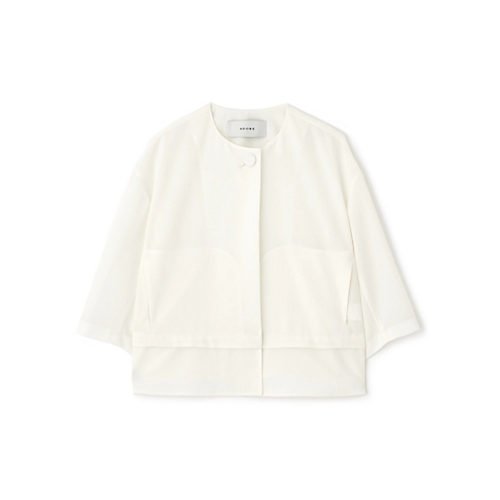 【アドーア/ADORE】のブリーズトロジャケット インテリア・キッズ・メンズ・レディースファッション・服の通販 founy(ファニー) 　ファッション　Fashion　レディースファッション　Ladies' Fashion Online　アウター　Coat Outerwear　ジャケット　Jackets　おすすめ　Recommend　ジャケット　Jacket　スタンダード　Standard　タンブラー　Tumbler　フィット　Fit　ルーズ　Loose　吸水　Water Absorption　夏　Summer　春　Spring　S/S・春夏　Ss・Spring/Summer　ホワイト|ID: prp329100004599339 ipo3291000000032694421