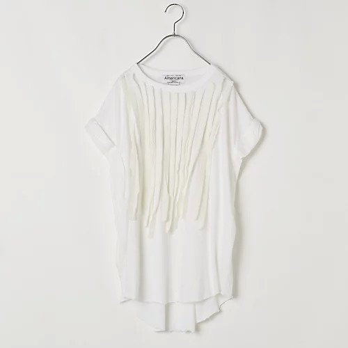 【アメリカーナ/Americana】の【洗える】Americana/dahl ia/ リメイクコラボT インテリア・キッズ・メンズ・レディースファッション・服の通販 founy(ファニー) https://founy.com/ ファッション Fashion レディースファッション Ladies' Fashion Online インナー Inner フロント Front プリント Print リボン Ribbon リメイク Remake ロールアップ Roll Up 洗える Washable |ID: prp329100004600380 ipo3291000000032703331