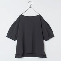 【トゥエルブクローゼット/12closet】の【洗える】5分袖ボリュームトップス 人気、トレンドファッション・服の通販 founy(ファニー) ファッション Fashion レディースファッション Ladies' Fashion Online トップス・カットソー Cut & Sew Tops 洗える Washable コンシャス Conscious シンプル Simple スリット Slit バランス Balance フェイス Face ボックス Box ボーダー Border 無地 Plain Color 夏 Summer エレガント 上品 Elegant |ID:prp329100004600381