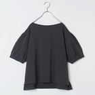 【トゥエルブクローゼット/12closet】の【洗える】5分袖ボリュームトップス チャコール|ID: prp329100004600381 ipo3291000000036319930