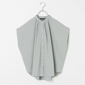 【アワーホーム/OURHOME】の【LEE別注】【洗える】【吸水速乾】サラッと涼しい二の腕すっきりブラウス 人気、トレンドファッション・服の通販 founy(ファニー) ファッション Fashion レディースファッション Fashion for Women トップス・カットソー Cut & Sew Tops シャツ・ブラウス・オフィスカジュアル Elegant Blouses & Button-Ups ストライプ Stripe, Striped Pattern 別注 Limited Edition, Custom Order 吸水 Absorbent, Quick-Dry 洗える Machine Washable ビジネス 仕事 通勤 Business / Work / Commuting |ID:prp329100004600383