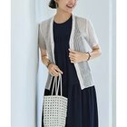 【スタイルデリ/STYLE DELI】のシアーなストライプ編み半袖カーディガン 人気、トレンドファッション・服の通販 founy(ファニー) ファッション Fashion レディースファッション Fashion for Women トップス・カットソー Cut & Sew Tops カーディガン・羽織り Layered Style Cardigans イエロー Yellow インナー Innerwear カーディガン Cardigan, Knitwear サロペット Overalls, Salopette シアー Sheer, See-Through ジャケット Jacket, Outerwear ストライプ Stripe, Striped Pattern ストレート Straight, Straight Cut スマート Smart, Elegant スリット Slit, Slit Detail 定番 Standard, Basic Item ノースリーブ Sleeveless, No-Sleeve 長袖 Long Sleeve, Full Sleeve フィット Fit, Slim Fit フォルム Silhouette, Form ベスト Vest, Waistcoat 半袖 Short Sleeve, Half Sleeve 無地 Plain, Solid Color 夏 Summer thumbnail ホワイト|ID: prp329100004600391 ipo3291000000032703418