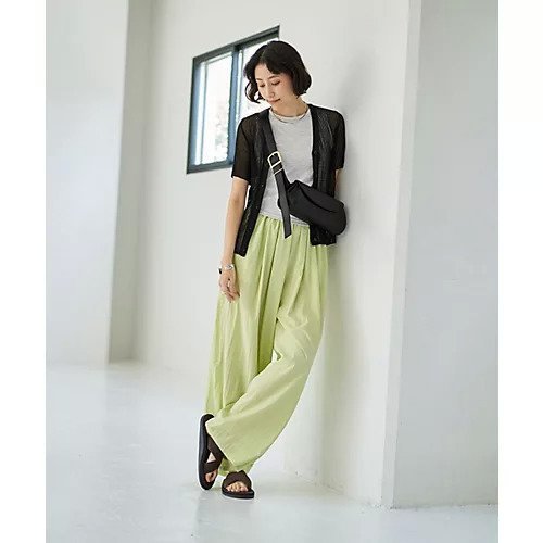【スタイルデリ/STYLE DELI】のシアーなストライプ編み半袖カーディガン 人気、トレンドファッション・服の通販 founy(ファニー) 　ファッション　Fashion　レディースファッション　Fashion for Women　トップス・カットソー　Cut & Sew Tops　カーディガン・羽織り　Layered Style Cardigans　イエロー　Yellow　インナー　Innerwear　カーディガン　Cardigan, Knitwear　サロペット　Overalls, Salopette　シアー　Sheer, See-Through　ジャケット　Jacket, Outerwear　ストライプ　Stripe, Striped Pattern　ストレート　Straight, Straight Cut　スマート　Smart, Elegant　スリット　Slit, Slit Detail　定番　Standard, Basic Item　ノースリーブ　Sleeveless, No-Sleeve　長袖　Long Sleeve, Full Sleeve　フィット　Fit, Slim Fit　フォルム　Silhouette, Form　ベスト　Vest, Waistcoat　半袖　Short Sleeve, Half Sleeve　無地　Plain, Solid Color　夏　Summer　other-2|ID: prp329100004600391 ipo3291000000032703420
