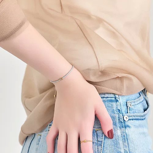 【フィービィー/phoebe】のストーンコードブレスレット グレー/天然石 人気、トレンドファッション・服の通販 founy(ファニー) 　ファッション　Fashion　レディースファッション　Fashion for Women　ジュエリー　Jewelry　チェーン＆カフブレスレット　Cuff & Chain Bracelets　おすすめ　Recommended / Our Picks　ストーン　Stone, Gem-Like　ブレスレット　Bracelet, Wristband　other-2|ID: prp329100004600424 ipo3291000000032703633