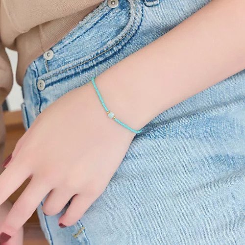 【フィービィー/phoebe】のストーンコードブレスレット ブルー/天然石 人気、トレンドファッション・服の通販 founy(ファニー) 　ファッション　Fashion　レディースファッション　Fashion for Women　ジュエリー　Jewelry　チェーン＆カフブレスレット　Cuff & Chain Bracelets　おすすめ　Recommended / Our Picks　ストーン　Stone, Gem-Like　ブレスレット　Bracelet, Wristband　other-3|ID: prp329100004600426 ipo3291000000032703645