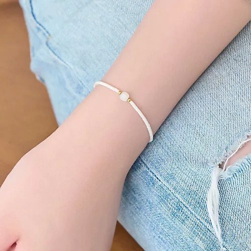 【フィービィー/phoebe】のストーンコードブレスレット ホワイト/天然石 インテリア・キッズ・メンズ・レディースファッション・服の通販 founy(ファニー) https://founy.com/ ファッション Fashion レディースファッション Fashion for Women ジュエリー Jewelry チェーン＆カフブレスレット Cuff & Chain Bracelets おすすめ Recommended / Our Picks ストーン Stone, Gem-Like ブレスレット Bracelet, Wristband |ID: prp329100004600427 ipo3291000000032703650