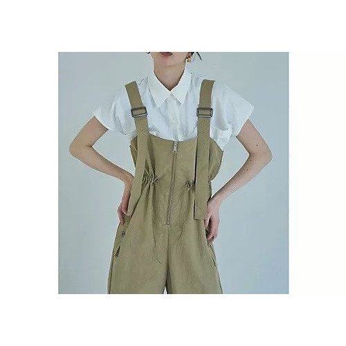 【マージュール/marjour】のNUANCE NYLON SHIRTS 人気、トレンドファッション・服の通販 founy(ファニー) 　ファッション　Fashion　レディースファッション　Fashion for Women　トップス・カットソー　Cut & Sew Tops　シャツ・ブラウス・オフィスカジュアル　Elegant Blouses & Button-Ups　インナー　Innerwear　シンプル　Simple, Minimal　ストレッチ　Stretch, Stretchy Fabric　ダブル　Double, Double-Breasted　フロント　Front, Front Design　ポケット　Pocket, Pocket Detail　リラックス　Relax, Relaxed Fit　エレガント 上品　Elegant　other-2|ID: prp329100004601501 ipo3291000000032716009