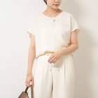 【ノーリーズソフィー/NOLLEY'S sophi】の《セットアップ対応》ウォッシャブルダブルサテンフレンチブラウス キナリ|ID: prp329100004601504 ipo3291000000032716034