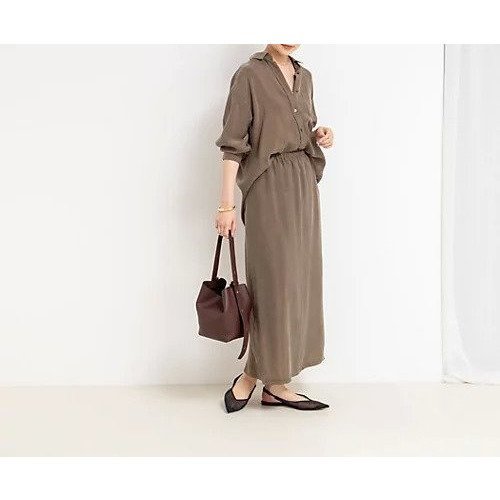 【ノーリーズ/NOLLEY'S】の《セットアップ対応》ウォッシャブルシルキーキュプラドレープシャツ 人気、トレンドファッション・服の通販 founy(ファニー) ファッション Fashion レディースファッション Fashion for Women トップス・カットソー Cut & Sew Tops シャツ・ブラウス・オフィスカジュアル Elegant Blouses & Button-Ups 2025年 2025 2025-2026秋冬・A/W Autumn/Winter 2025–26 AW25–26 とろみ Fluid, Flowy Fabric キュプラ Cupro, Eco Fabric セットアップ Set-Up, Coordinated Outfit other-2|ID: prp329100004601507 ipo3291000000033591339