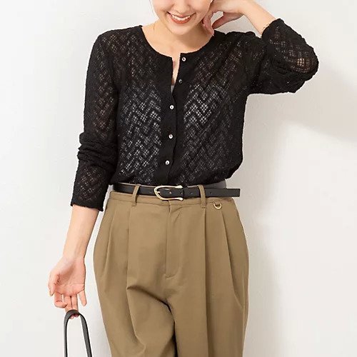 【ノーリーズ/NOLLEY'S】の2WAYレースカーディガン 人気、トレンドファッション・服の通販 founy(ファニー) 　ファッション　Fashion　レディースファッション　Fashion for Women　トップス・カットソー　Cut & Sew Tops　カーディガン・羽織り　Layered Style Cardigans　2025年　2025　2025-2026秋冬・A/W　Autumn/Winter 2025–26 AW25–26　おすすめ　Recommended / Our Picks　カーディガン　Cardigan, Knitwear　ストレッチ　Stretch, Stretchy Fabric　プレーン　Plain, Simple　レース　Lace, Lace Fabric　ロング　Long, Long-Length　other-2|ID: prp329100004601520 ipo3291000000032716152