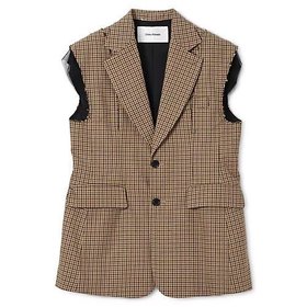 【チカ キサダ/CHIKA KISADA】のスリーブレスジャケット 人気、トレンドファッション・服の通販 founy(ファニー) ファッション Fashion レディースファッション Fashion for Women アウター Coat / Outerwear Collection レディースジャケット・軽アウター Jackets 2025年 2025 2025-2026秋冬・A/W Autumn/Winter 2025–26 AW25–26 クラッシュ Distressed, Crashed Style シェイプ Shape, Slim Fit |ID:prp329100004601528