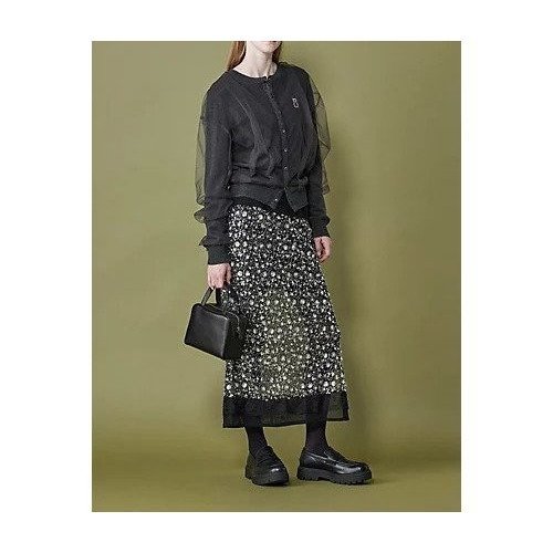 【チカ キサダ/CHIKA KISADA】のシアースカート 人気、トレンドファッション・服の通販 founy(ファニー) 　ファッション　Fashion　レディースファッション　Fashion for Women　スカート　Skirts　2025年　2025　2025-2026秋冬・A/W　Autumn/Winter 2025–26 AW25–26　インナー　Innerwear　チュール　Tulip, Tulip Motif　エレガント 上品　Elegant　other-2|ID: prp329100004601541 ipo3291000000032716266