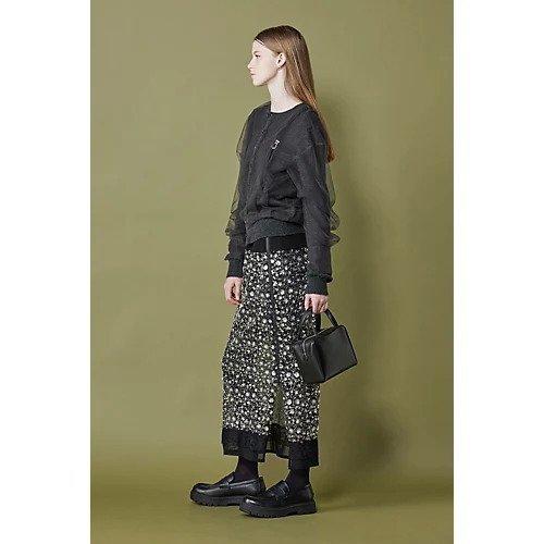 【チカ キサダ/CHIKA KISADA】のシアースカート 人気、トレンドファッション・服の通販 founy(ファニー) 　ファッション　Fashion　レディースファッション　Fashion for Women　スカート　Skirts　2025年　2025　2025-2026秋冬・A/W　Autumn/Winter 2025–26 AW25–26　インナー　Innerwear　チュール　Tulip, Tulip Motif　エレガント 上品　Elegant　other-3|ID: prp329100004601541 ipo3291000000032716268